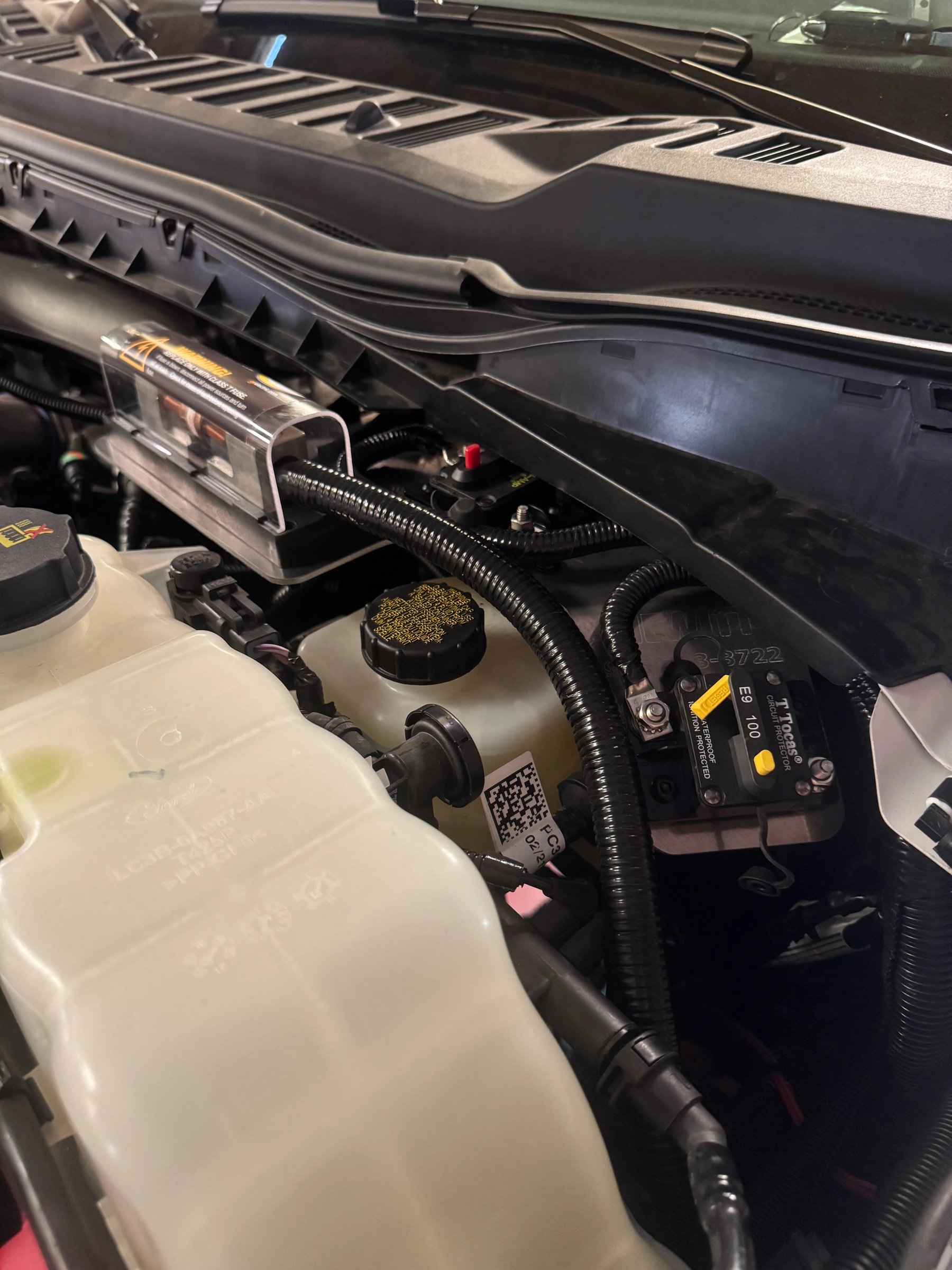 Emergency vehicle installation