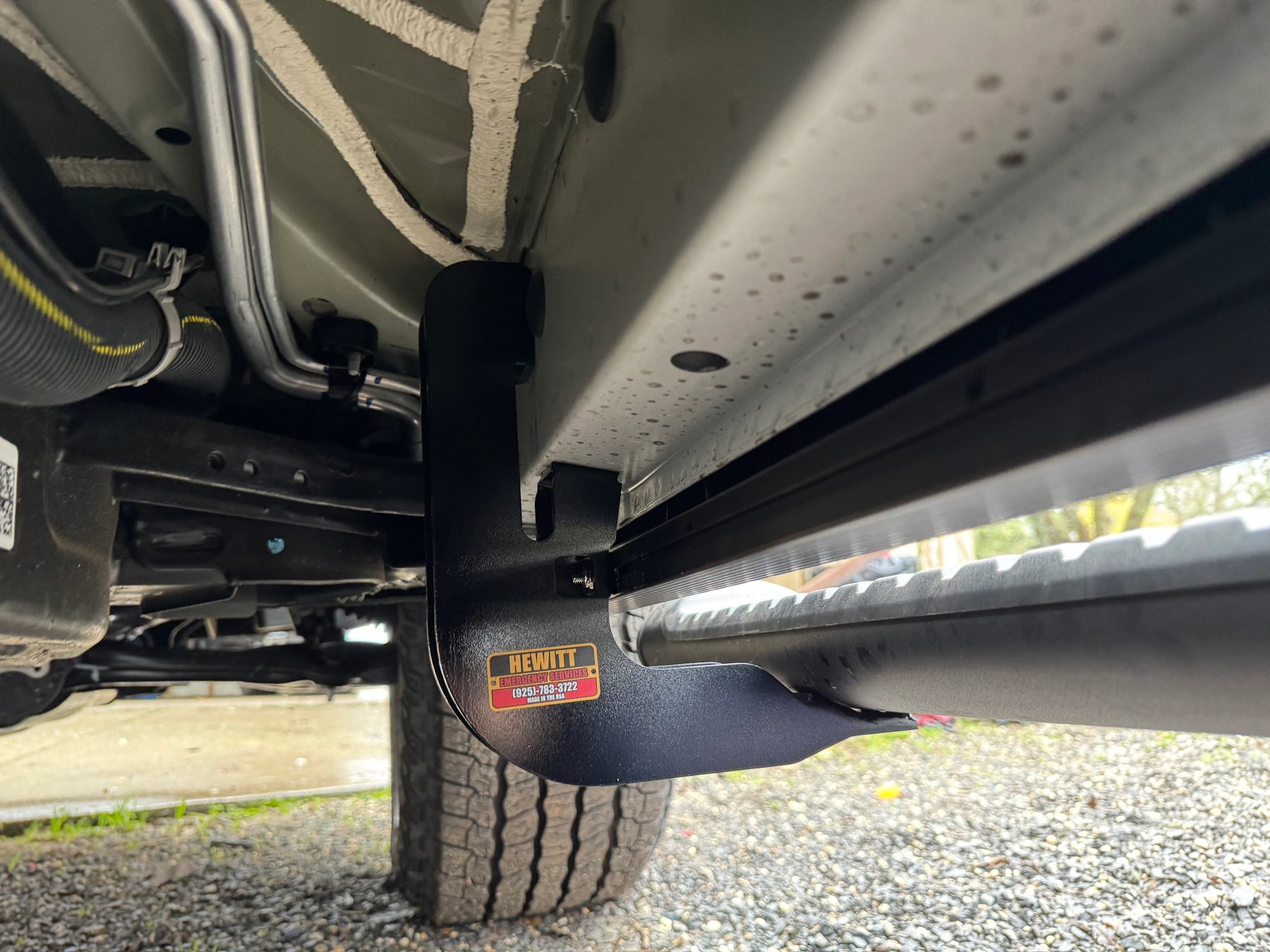 Chevy Tahoe step relocation mounts