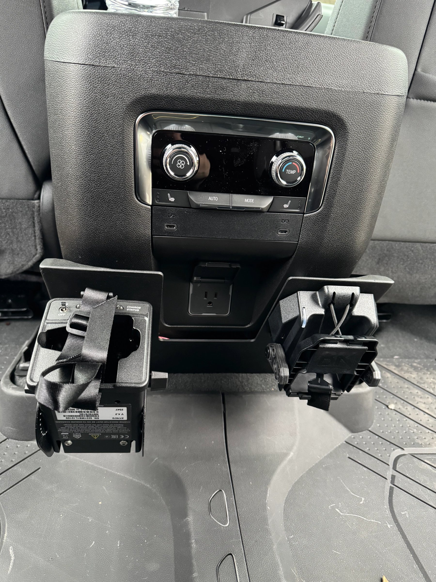 Upfitted work truck