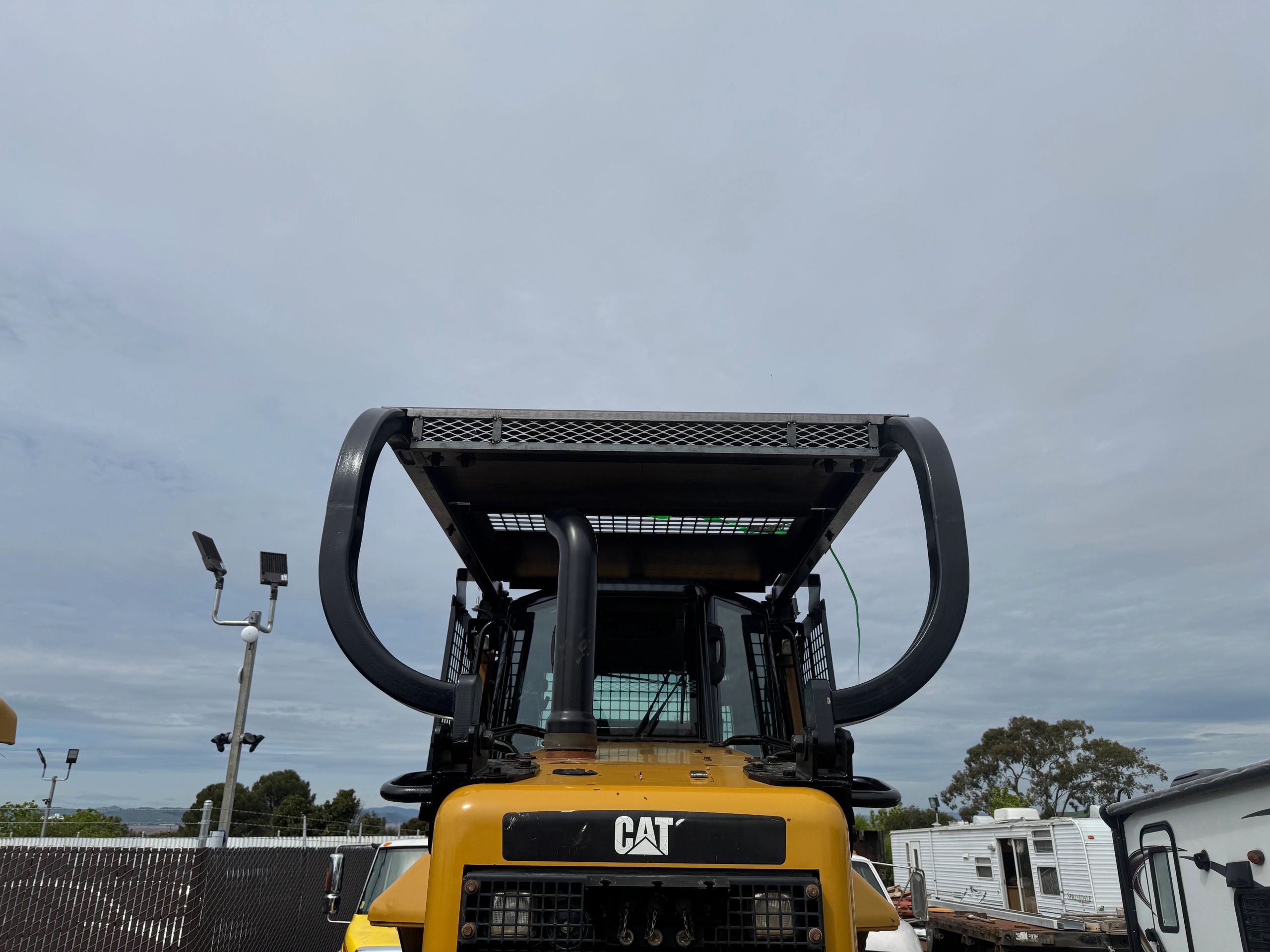 Test fitting the new front plate on the sweeps