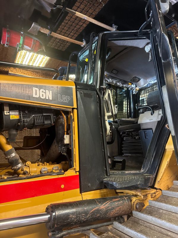 Hood reinstalled after repairs